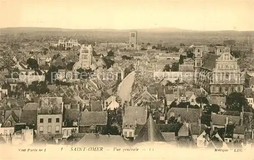 AK / Ansichtskarte Saint Omer_Pas de Calais  Saint Omer_Pas de Calais