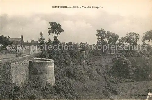 AK / Ansichtskarte Montreuil_sur_Mer Vue des Ramparts Montreuil_sur_Mer