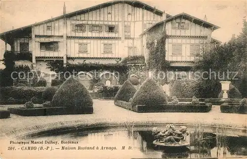 AK / Ansichtskarte Cambo les Bains Maison Rostand a Arnaga Cambo les Bains