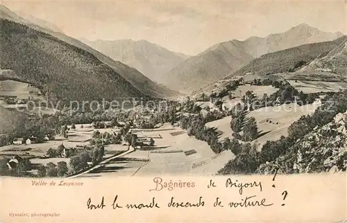 AK / Ansichtskarte Bagneres de Bigorre Fliegeraufnahme Vallee de Lesponne Bagneres de Bigorre