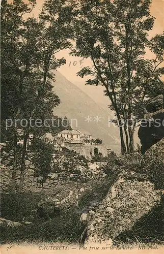 AK / Ansichtskarte Cauterets Vue prise sur la Raillere Cauterets