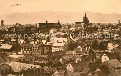 AK / Ansichtskarte Colmar_Haut_Rhin_Elsass Vogelperspektive Colmar_Haut_Rhin_Elsass
