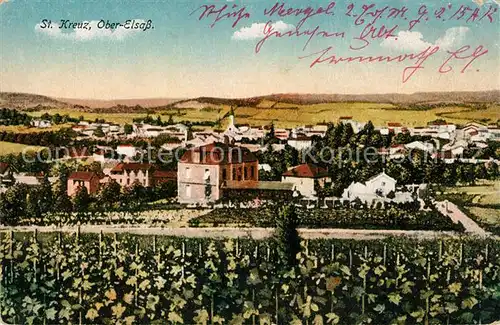 AK / Ansichtskarte St_Kreuz Ober Elsass St_Kreuz