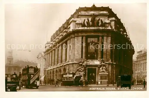 AK / Ansichtskarte London Australia House Strand London