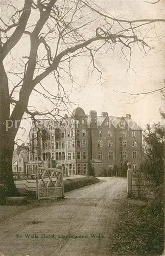 AK / Ansichtskarte Llandrindod_Wells Wella Hotel Llandrindod_Wells
