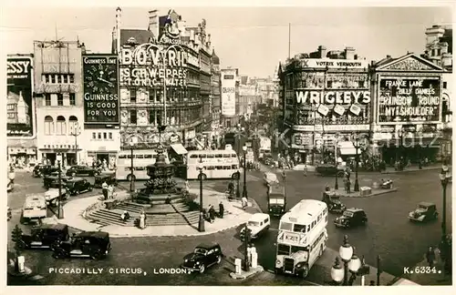 AK / Ansichtskarte London Piccadilly Circus London
