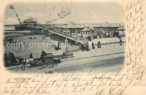 AK / Ansichtskarte Blackpool Victoria Pier Blackpool