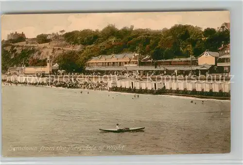 AK / Ansichtskarte Isle_of_Wight_UK Sundown from the Pier Isle_of_Wight_UK