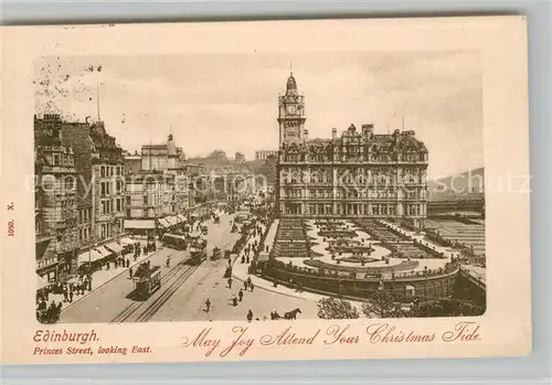 AK / Ansichtskarte Edinburgh Princes Street looking East Edinburgh