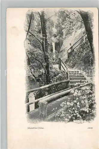 AK / Ansichtskarte Isle_of_Wight_UK Shanklin Chine Isle_of_Wight_UK