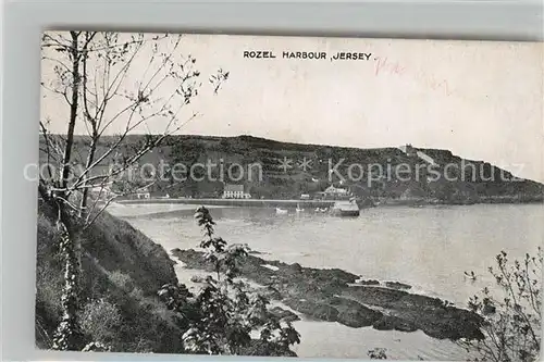 AK / Ansichtskarte Jersey_UK Rozel Harbour Jersey_UK