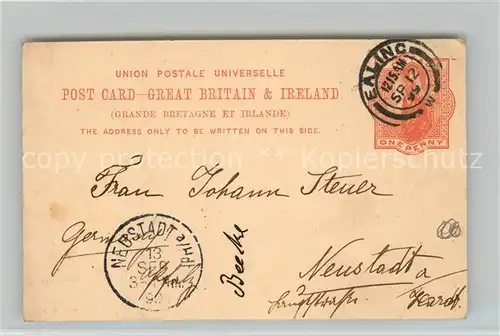 AK / Ansichtskarte Ealing Post Card neutral 