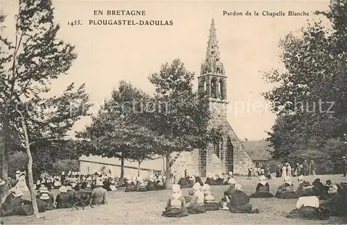AK / Ansichtskarte Plougastel Daoulas Pardon de la Chapelle Blanche Plougastel Daoulas
