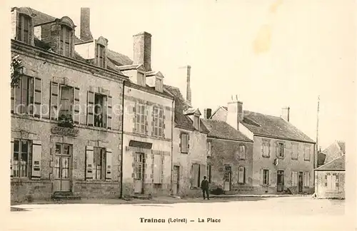 AK / Ansichtskarte Trainou La Place Trainou