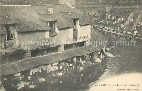 AK / Ansichtskarte Vannes Le Lavoir de la Garenne Vannes