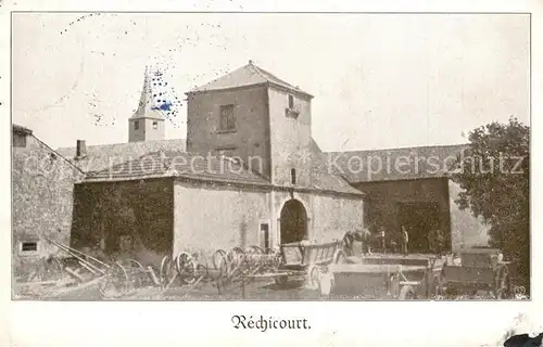 AK / Ansichtskarte Rechicourt le Chateau Bauerngehoeft Rechicourt le Chateau
