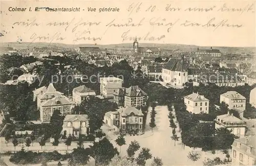 AK / Ansichtskarte Colmar_Haut_Rhin_Elsass Panorama Colmar_Haut_Rhin_Elsass