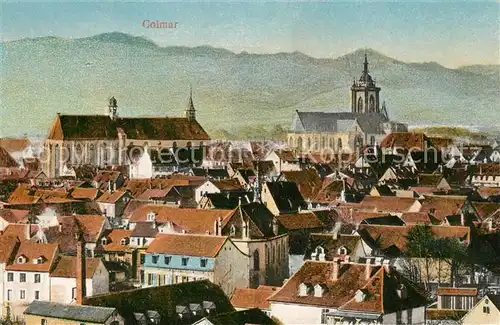AK / Ansichtskarte Colmar_Haut_Rhin_Elsass Teilansicht Colmar_Haut_Rhin_Elsass