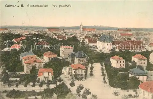 AK / Ansichtskarte Colmar_Haut_Rhin_Elsass Panorama Colmar_Haut_Rhin_Elsass