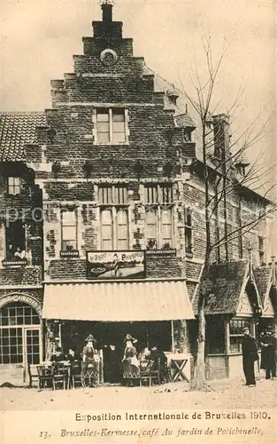 AK / Ansichtskarte Exposition_Universelle_Bruxelles_1910 Jardin de Polichinelle  