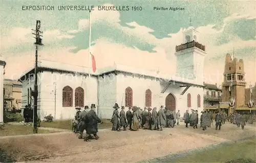 AK / Ansichtskarte Exposition_Universelle_Bruxelles_1910 Pavillon Algerien  