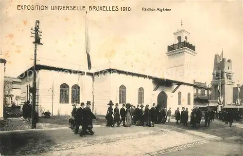 AK / Ansichtskarte Exposition_Universelle_Bruxelles_1910 Pavillon Algerien  
