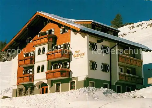 AK / Ansichtskarte Obertauern Pension Gamsspitzl Winter Obertauern