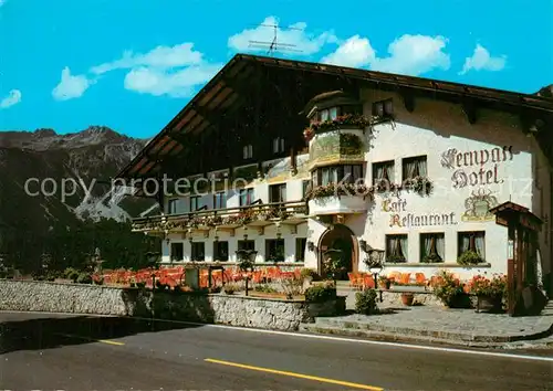 AK / Ansichtskarte Nassereith Cafe Restaurant Fernpass Hotel Nassereith