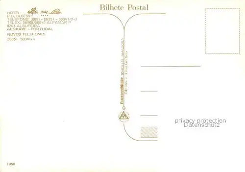 AK / Ansichtskarte Albufeira Hotel Alfa Albufeira
