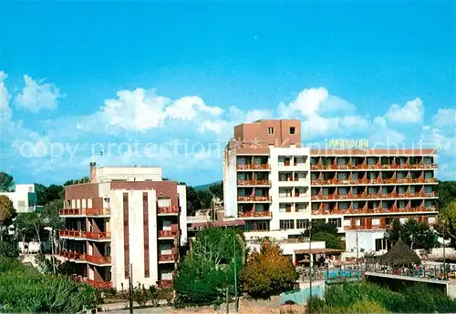 AK / Ansichtskarte Playa_de_Palma Hotel Paradiso Playa_de_Palma