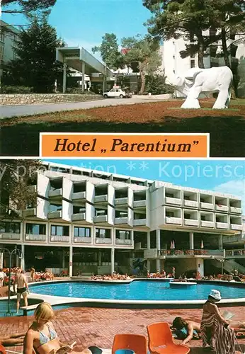 AK / Ansichtskarte Porec Hotel Parentium Porec