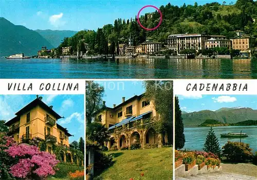 AK / Ansichtskarte Cadenabbia_Lago_di_Como Villa Collina Cadenabbia_Lago_di_Como
