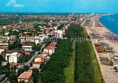 AK / Ansichtskarte Pinarella_di_Cervia Fliegeraufnahme Strand Panorama Pinarella_di_Cervia