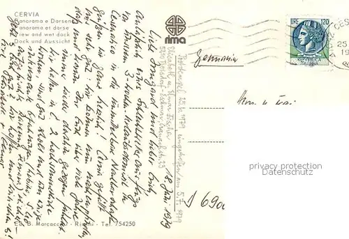 AK / Ansichtskarte Cervia Panorama  Cervia