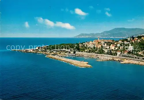 AK / Ansichtskarte Bordighera Fliegeraufnahme Capo San Ampelio Bordighera