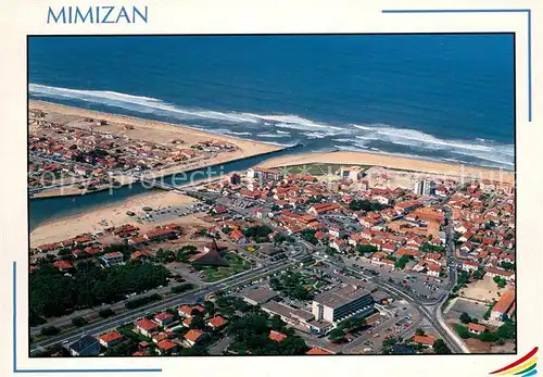 AK / Ansichtskarte Mimizan_Landes Fliegeraufnahme Mimizan_Landes