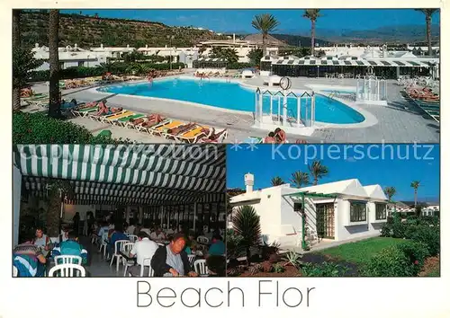 AK / Ansichtskarte Playa_del_Ingles Bungalow Beach Flor Schwimmbad Playa_del_Ingles