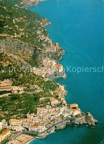 AK / Ansichtskarte Amalfi Fliegeraufnahme Kueste Amalfi