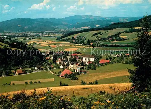 AK / Ansichtskarte Oberried_Breisgau Panorama Kirche Oberried Breisgau