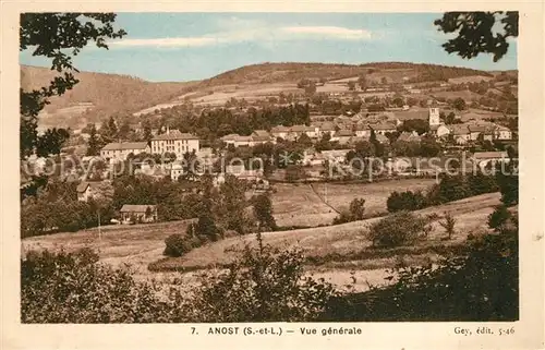 AK / Ansichtskarte Anost Vue generale Anost