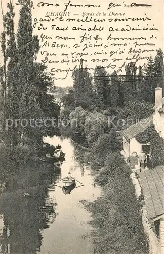 AK / Ansichtskarte Chagny_Saone et Loire Bords de la Dheune Chagny Saone et Loire