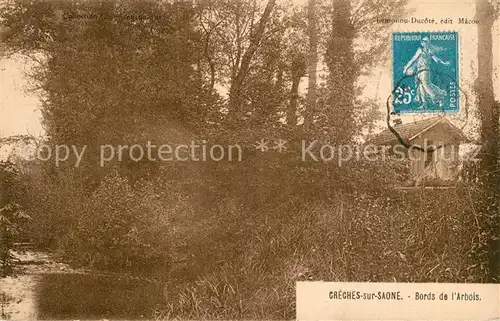 AK / Ansichtskarte Creches sur Saone Bords de l Arbois Creches sur Saone
