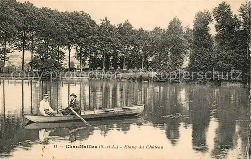 AK / Ansichtskarte Chauffailles Etang du Chateau Chauffailles