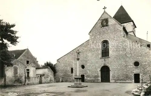 AK / Ansichtskarte Chagny_Saone et Loire Eglise et le Calvaire Chagny Saone et Loire