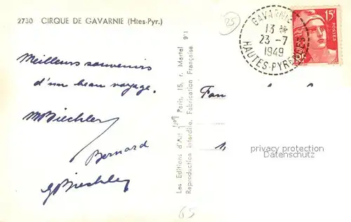 AK / Ansichtskarte Gavarnie_Hautes Pyrenees Le Cirque et l Hotel Gavarnie Hautes Pyrenees