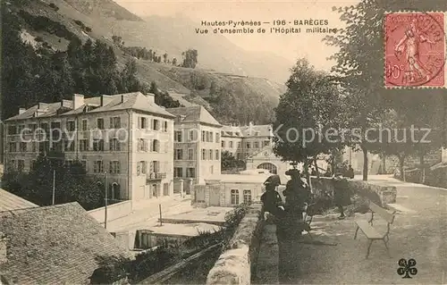 AK / Ansichtskarte Bareges Hopital militaire Bareges