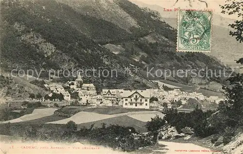 AK / Ansichtskarte Cadeac Vue generale Cadeac