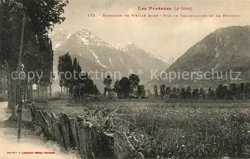 AK / Ansichtskarte Pyrenees_Region Montagne de vieille Aure Pice de Tramezaigues et de Moudang Pyrenees Region