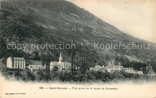 AK / Ansichtskarte Saint_Sauveur_Hautes_Pyrenees Vue prise de la Route de Gavarnie Saint_Sauveur