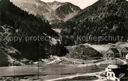 AK / Ansichtskarte Artigues_Hautes Pyrenees Lac et l Usine electrique Artigues Hautes Pyrenees